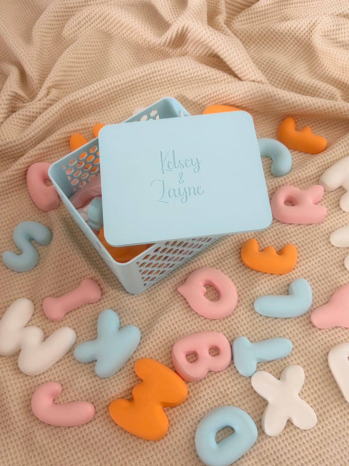 Bubble Letter Mini Alphabet Set Complete