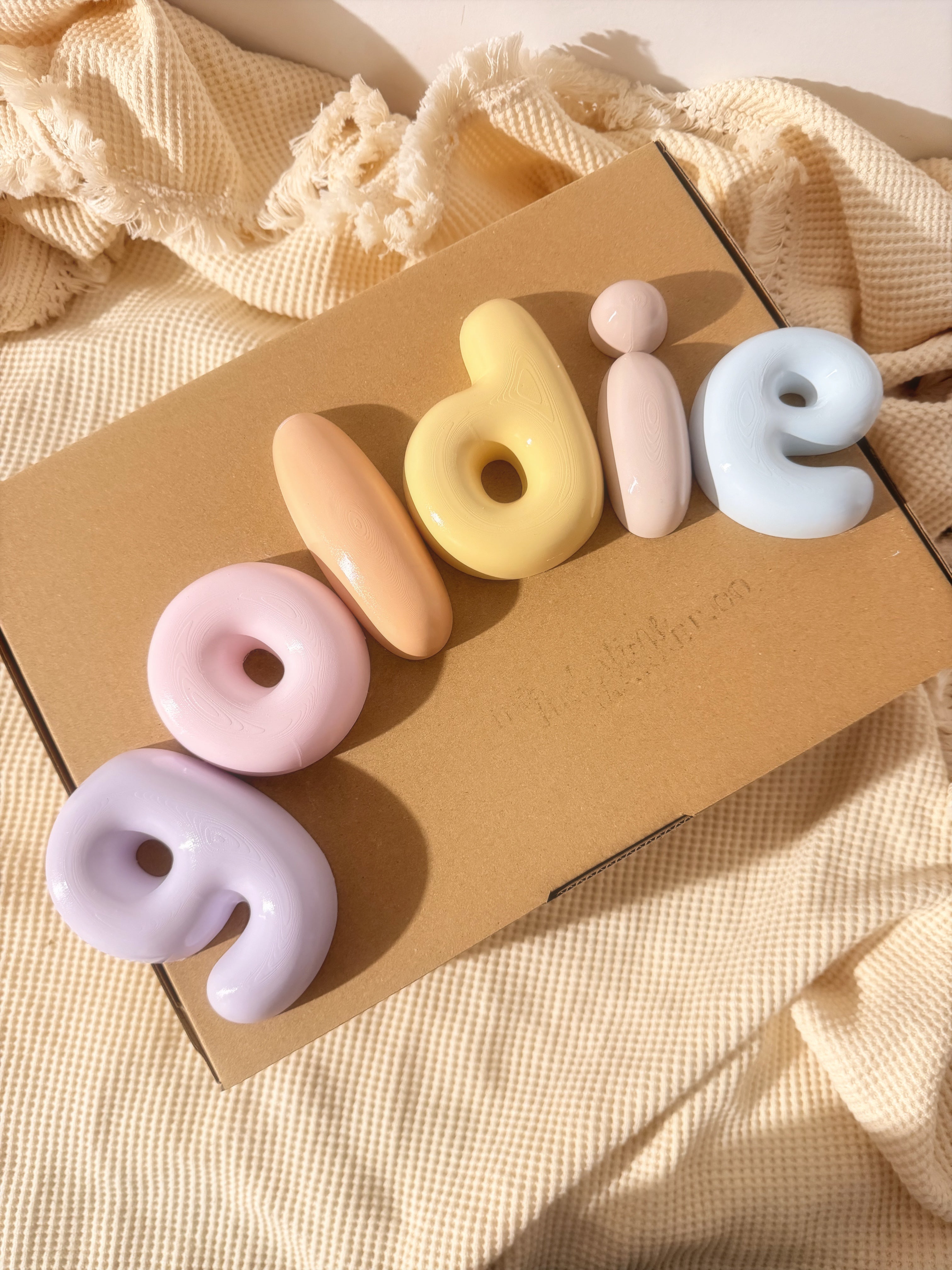 Bubble Letters Lower Case