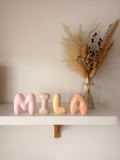 Standing Bubble Letters