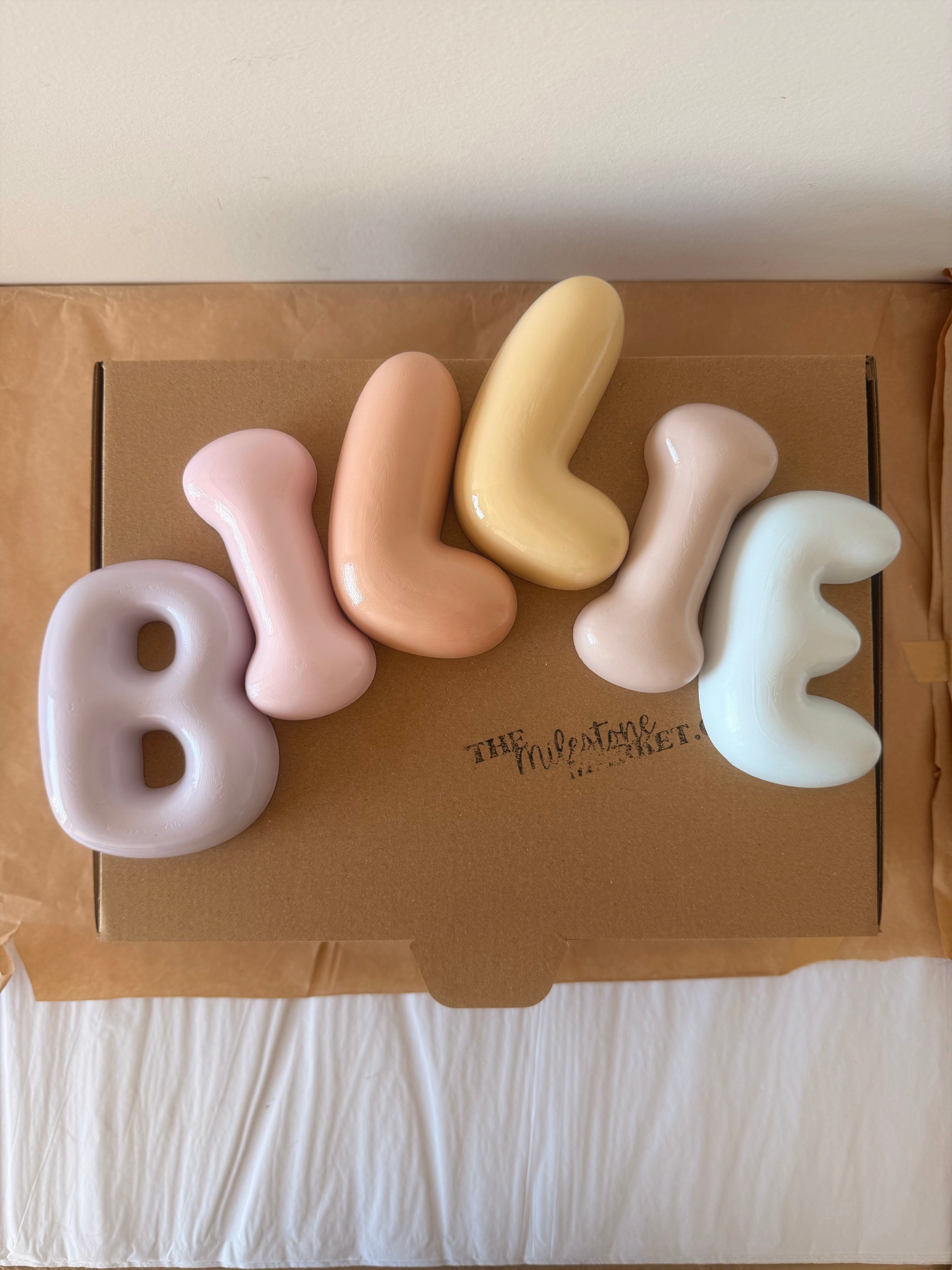 Bubble Letters Upper Case