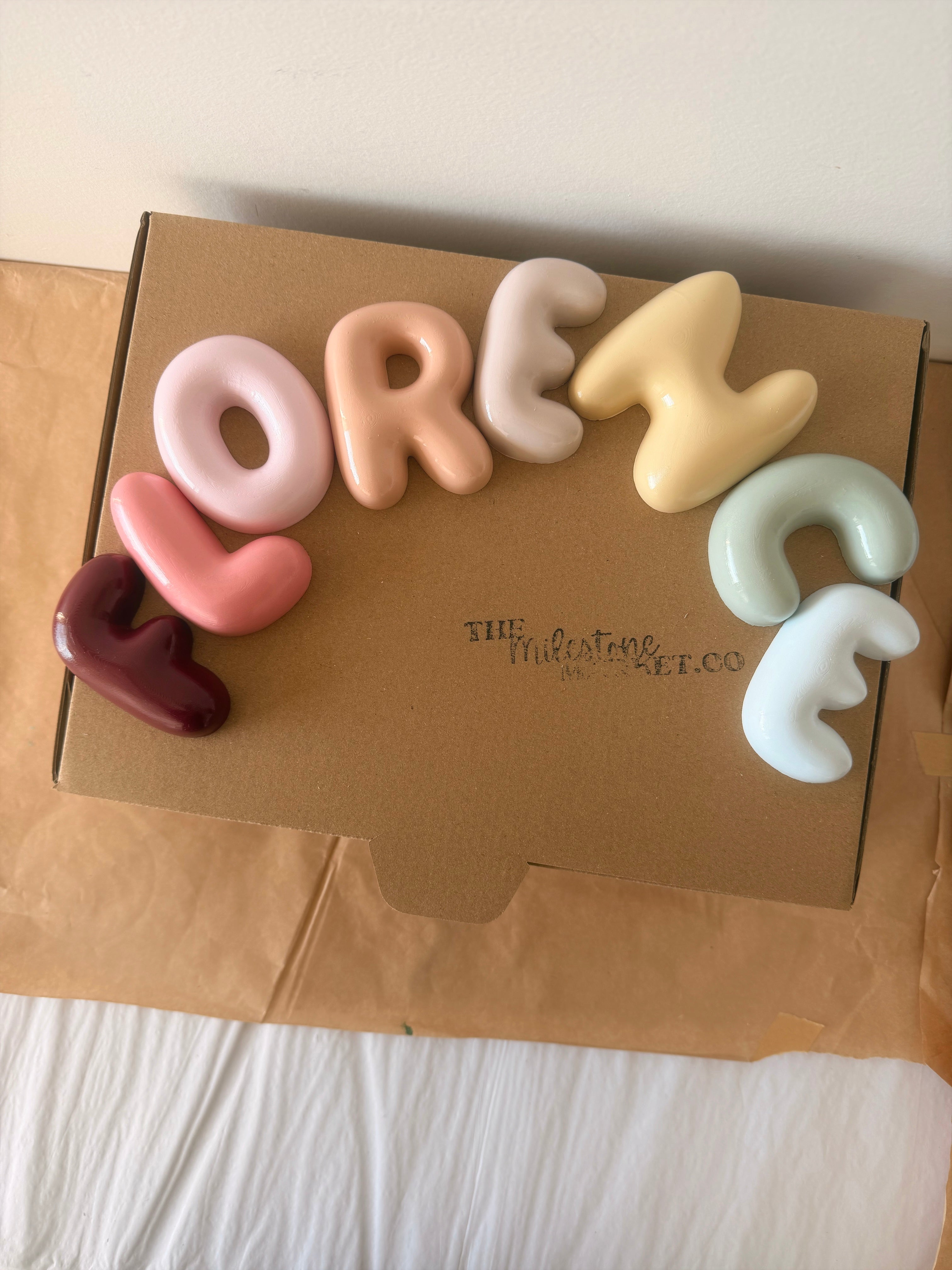 Bubble Letters Upper Case