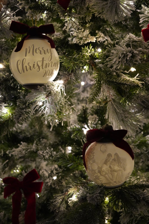 Personalised Heirloom Christmas Bauble