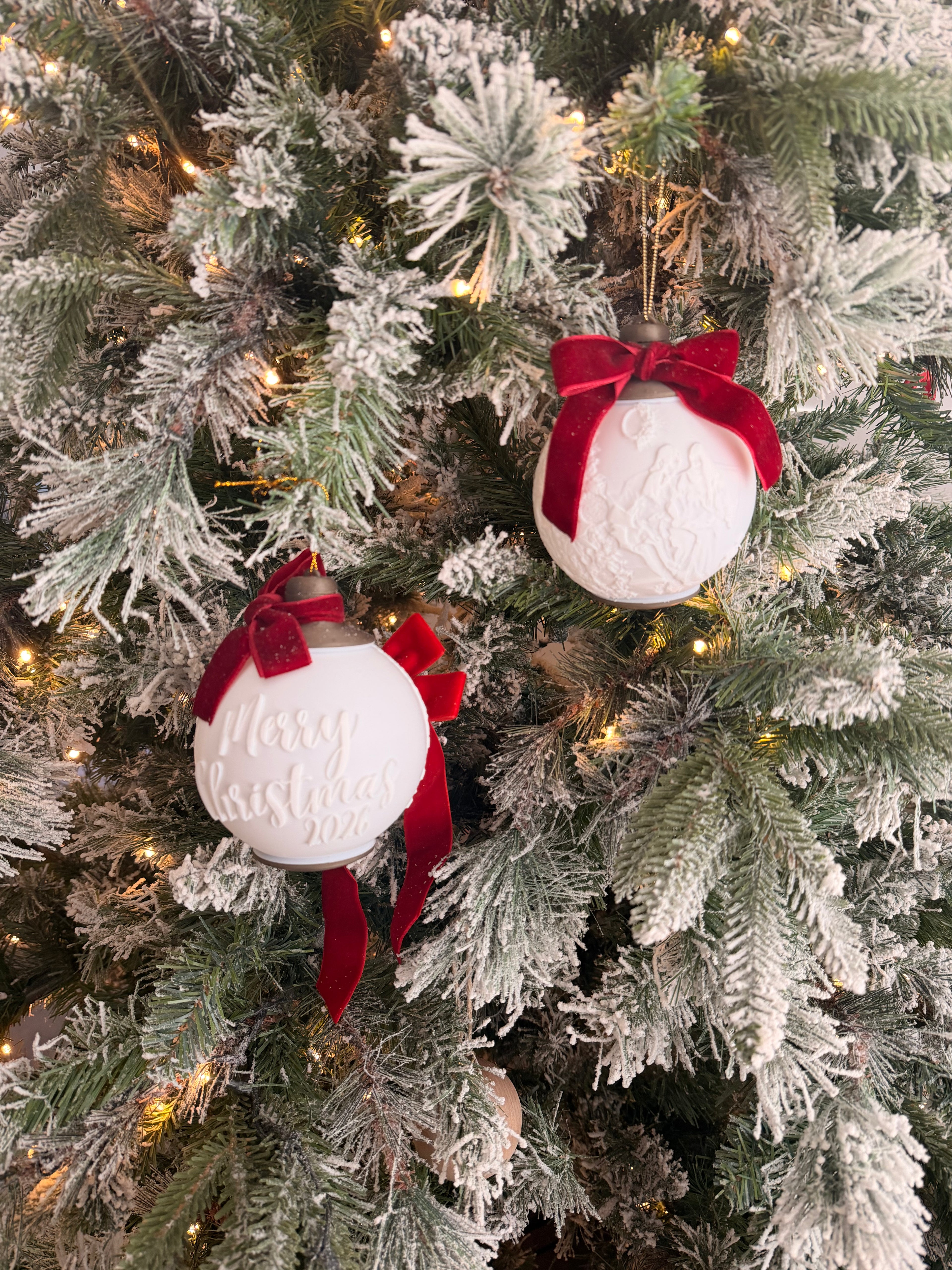 Personalised Heirloom Christmas Bauble