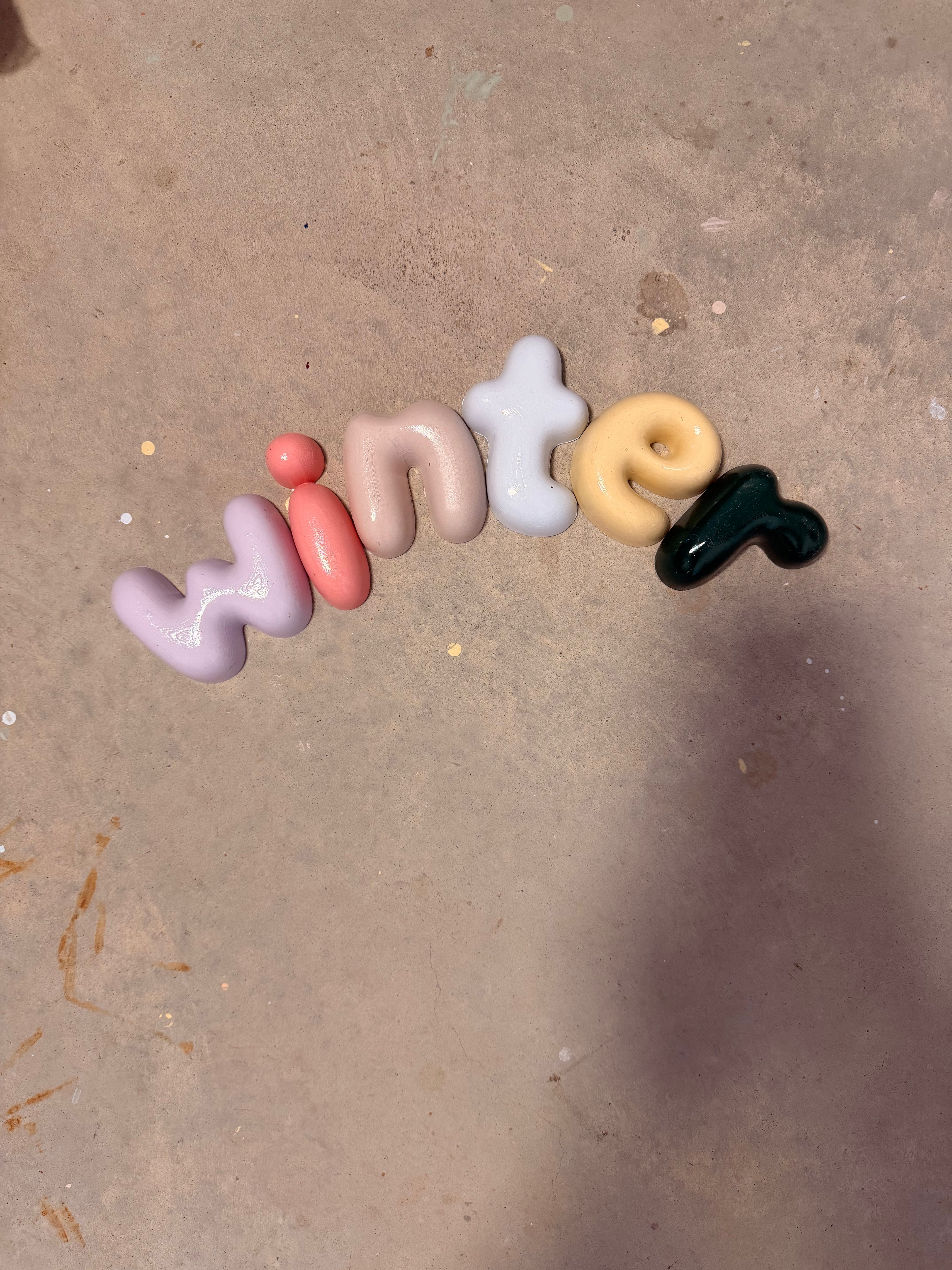 Bubble Letters Lower Case