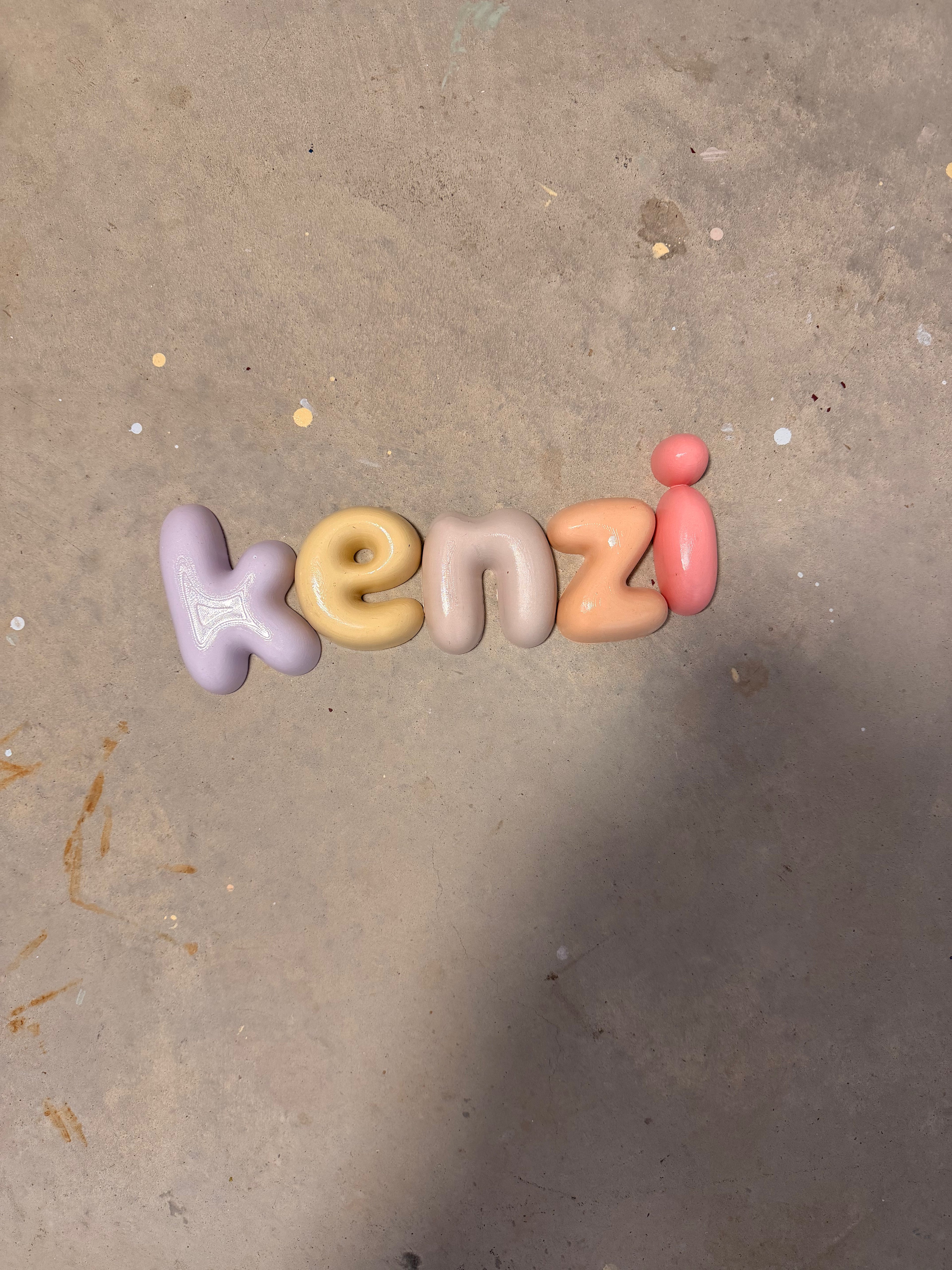 Bubble Letters Lower Case