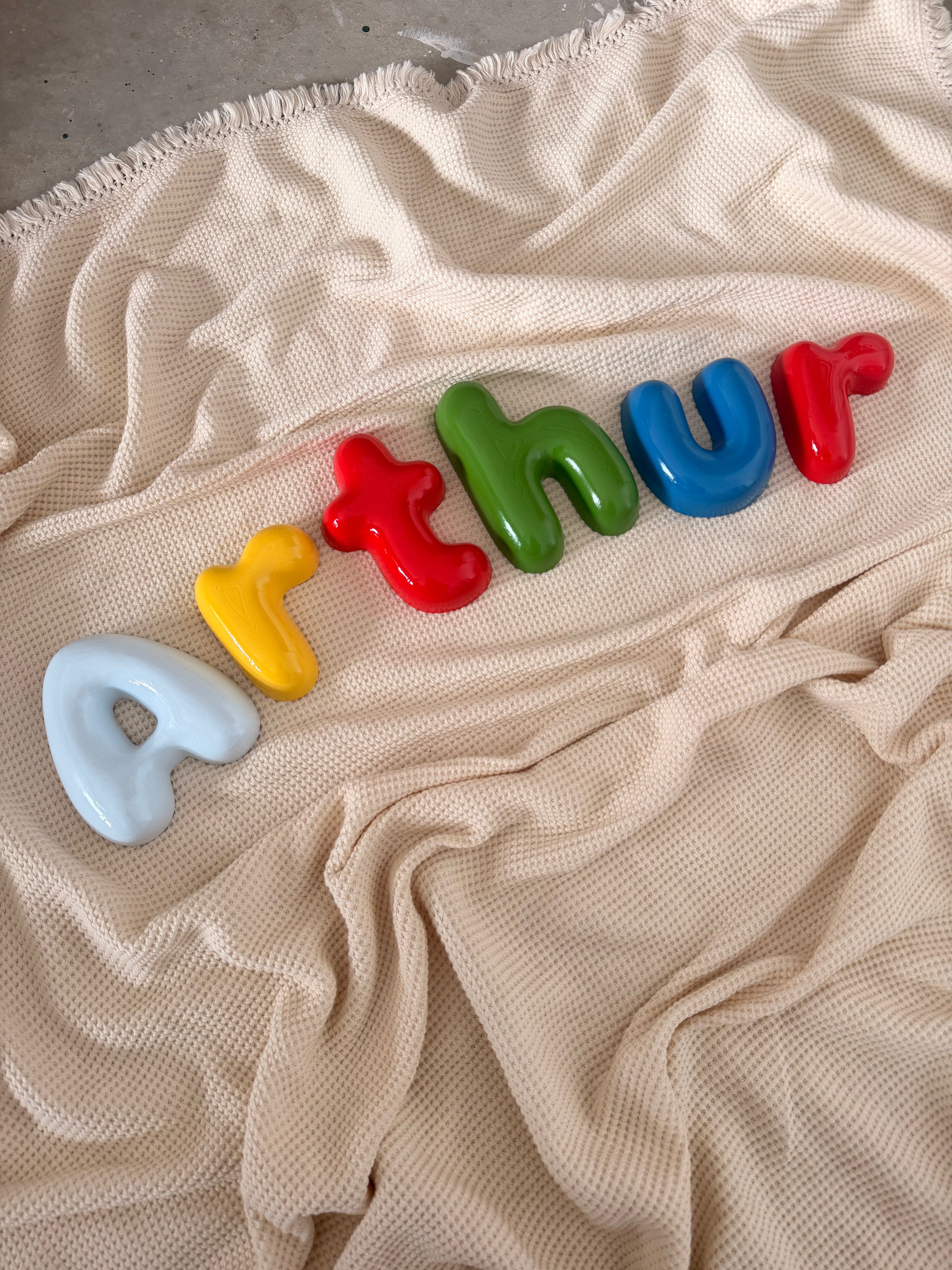Bubble Letters Lower Case